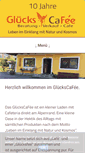 Mobile Screenshot of glueckscafee.de